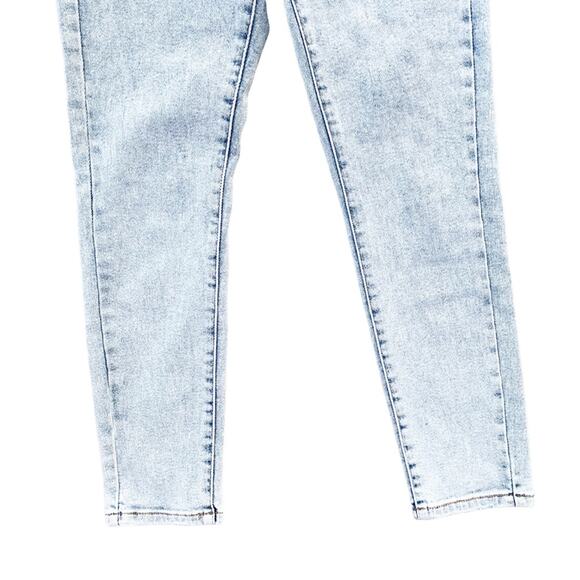 Blank NYC The Great Jones High Rise Skinny Jeans Super Light Wash Cropped 27 - Picture 4 of 12